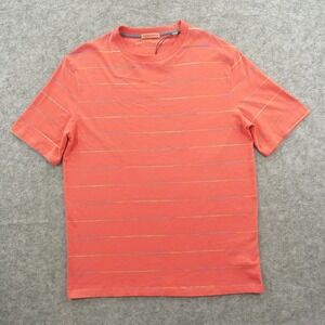 Scotch & Soda Shirt Mens Large Pink Tee Logo Crew Neck Short Sleeve New